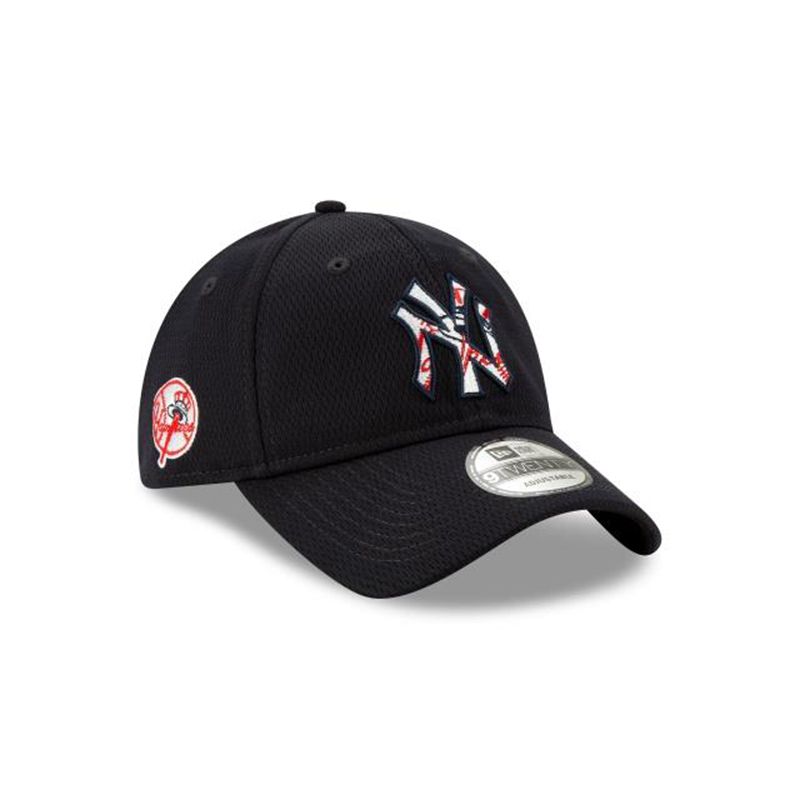 MLB New York Yankees Batting Practice 9Twenty Adjustable (KIS2257) - Blue New Era Caps